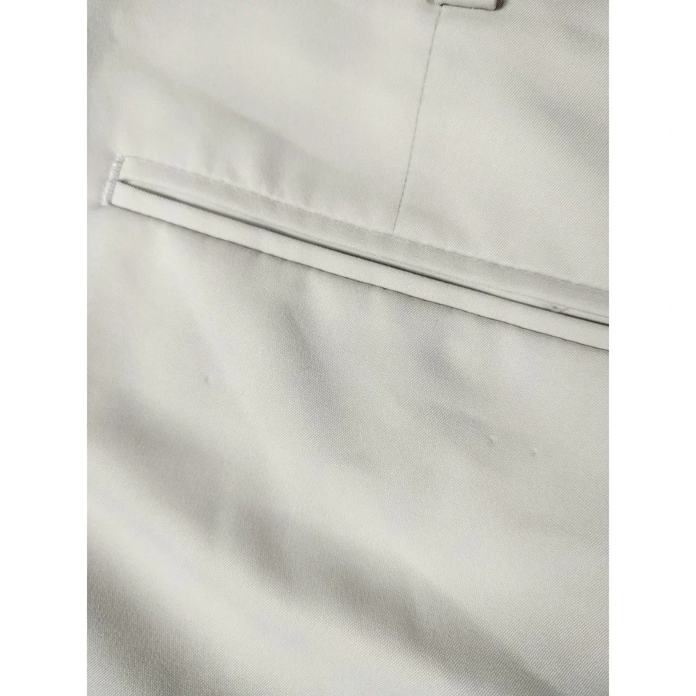 Grand Slam Shorts Mens 42 Beige Microfiber Chino Performance Wear Golf Athletic